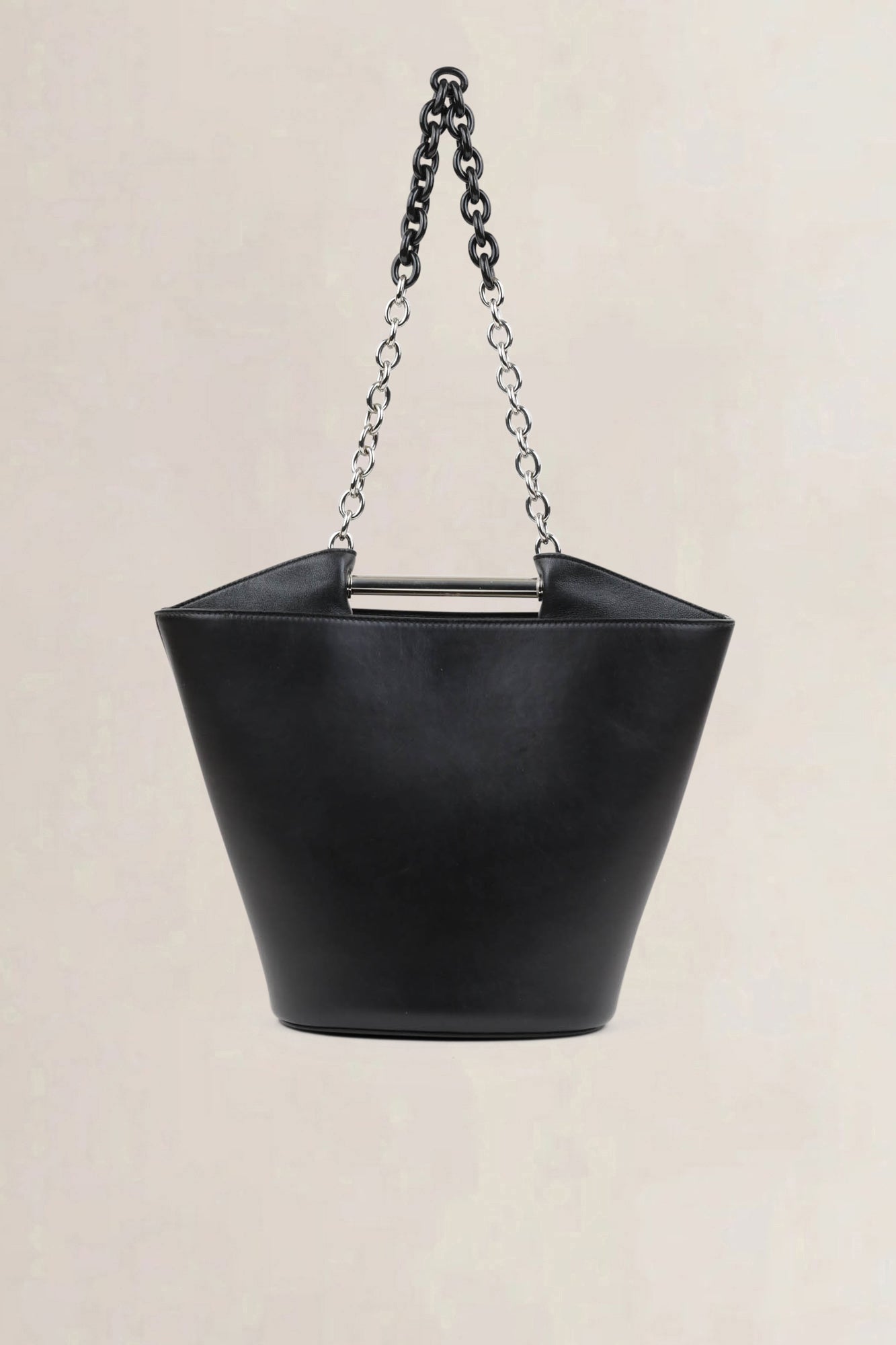 Black Bucket Bag