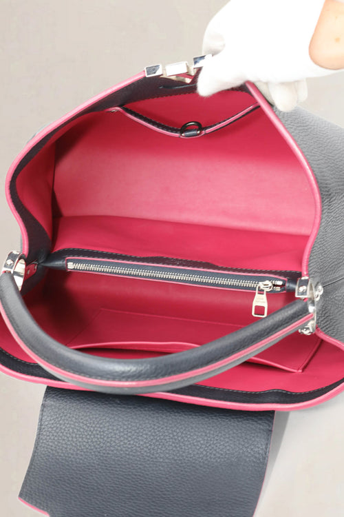 Louis Vuitton Blue/Pink Capucines GM