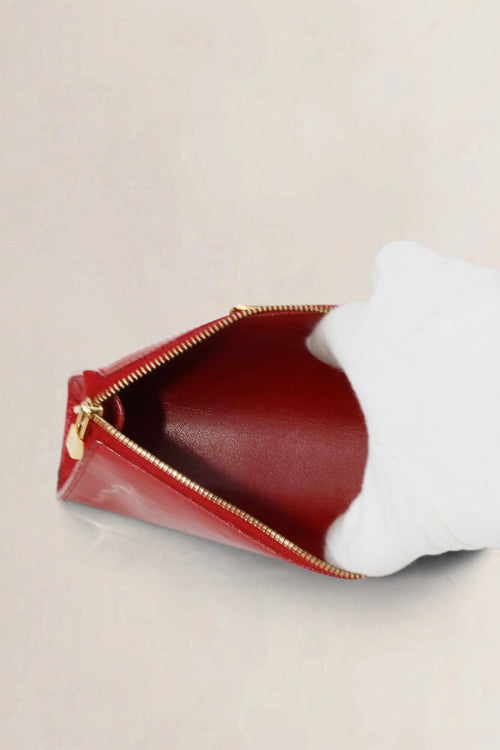 Louis Vuitton Pomme D'Amour Patent Leather Pouch