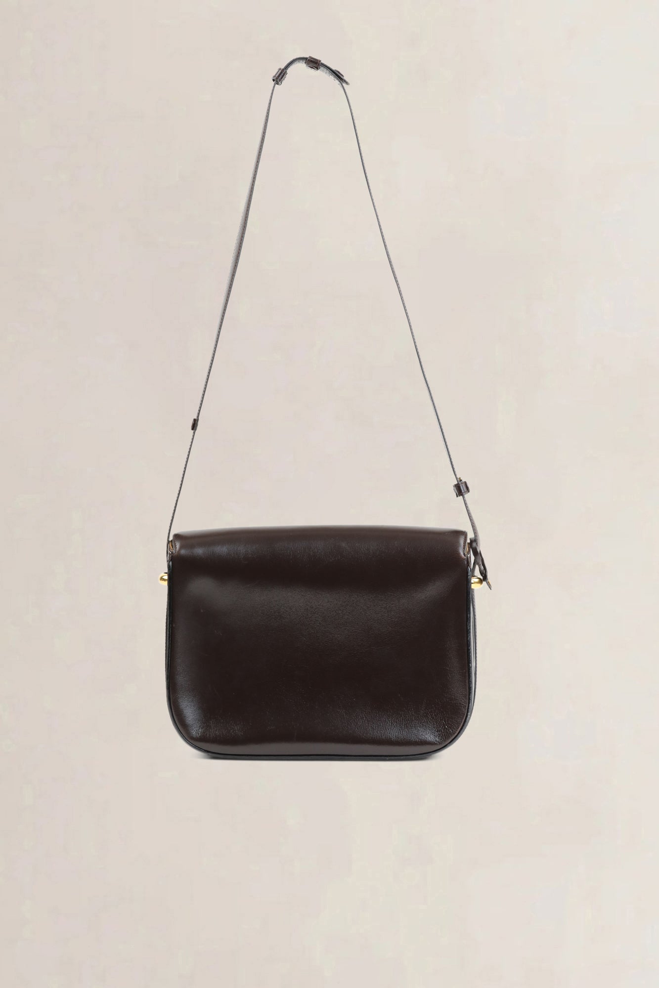 Brown Leather Crossbody Bag
