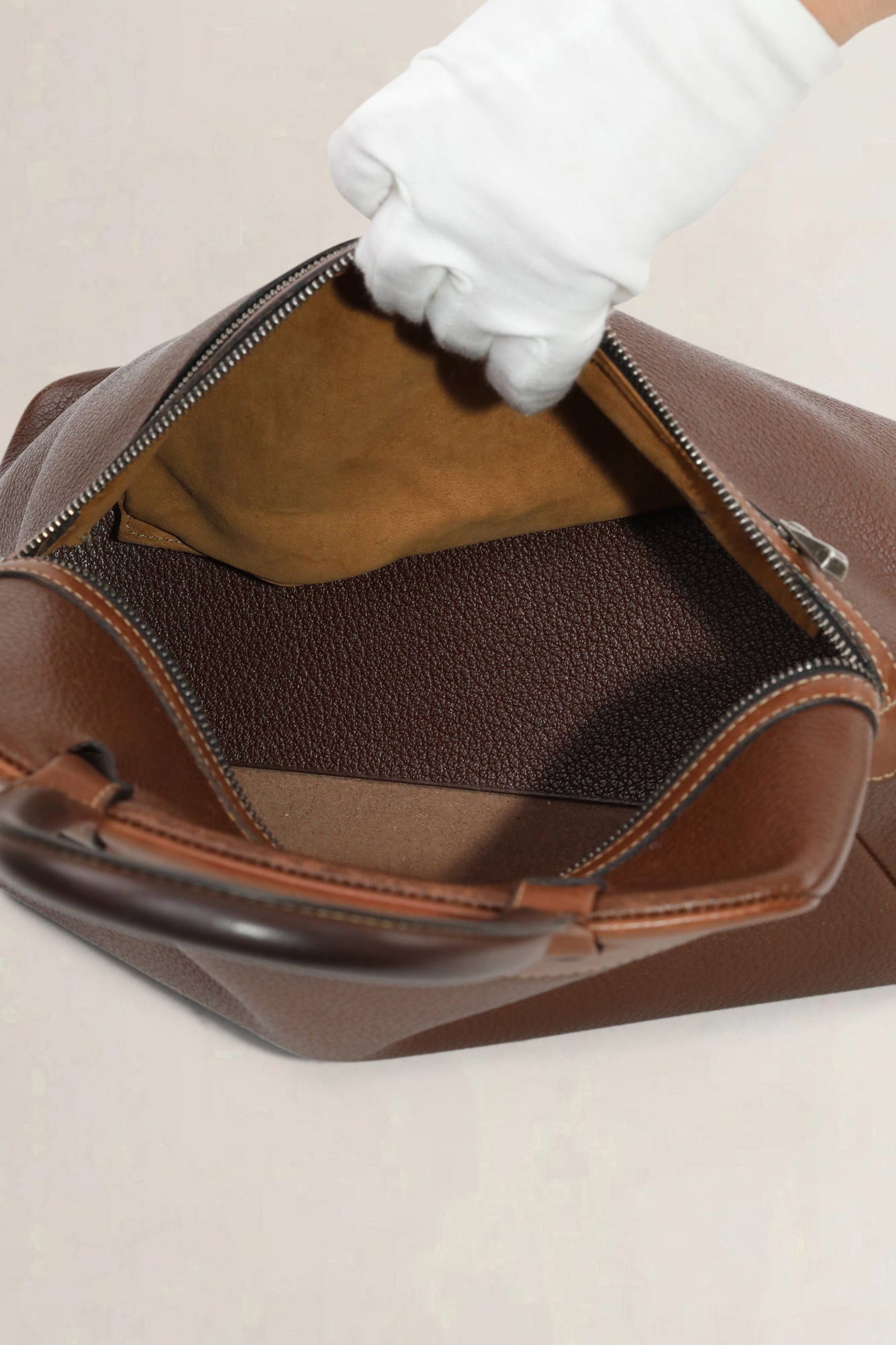 Delvaux Deux De Delvaux Brown Le Trente Frégate — vintage