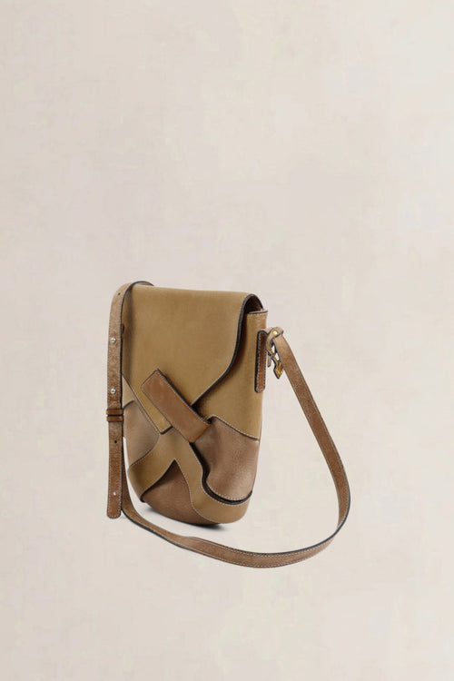 Delvaux Brown Desavroye Crossbody Bag