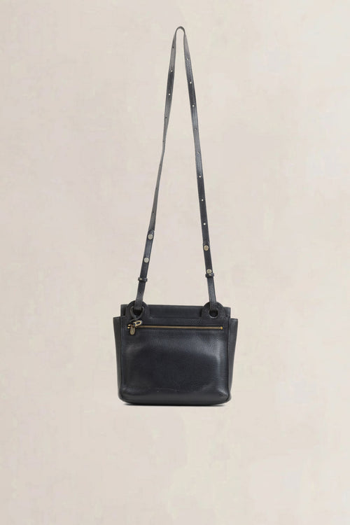 Delvaux Blue Grelon Crossbody Bag