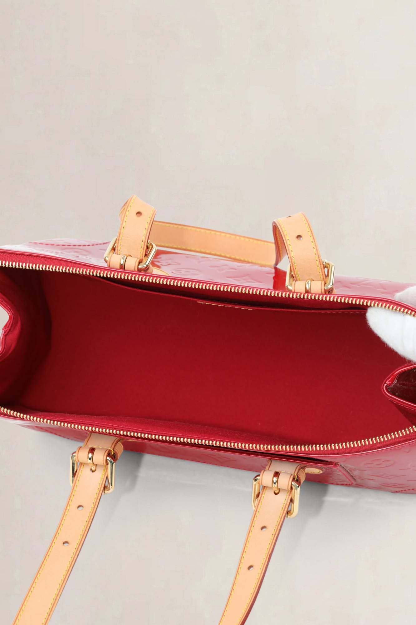 Red Rosewood Avenue Shoulder Bag
