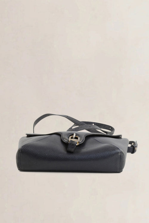 Delvaux Blue Grelon Crossbody Bag