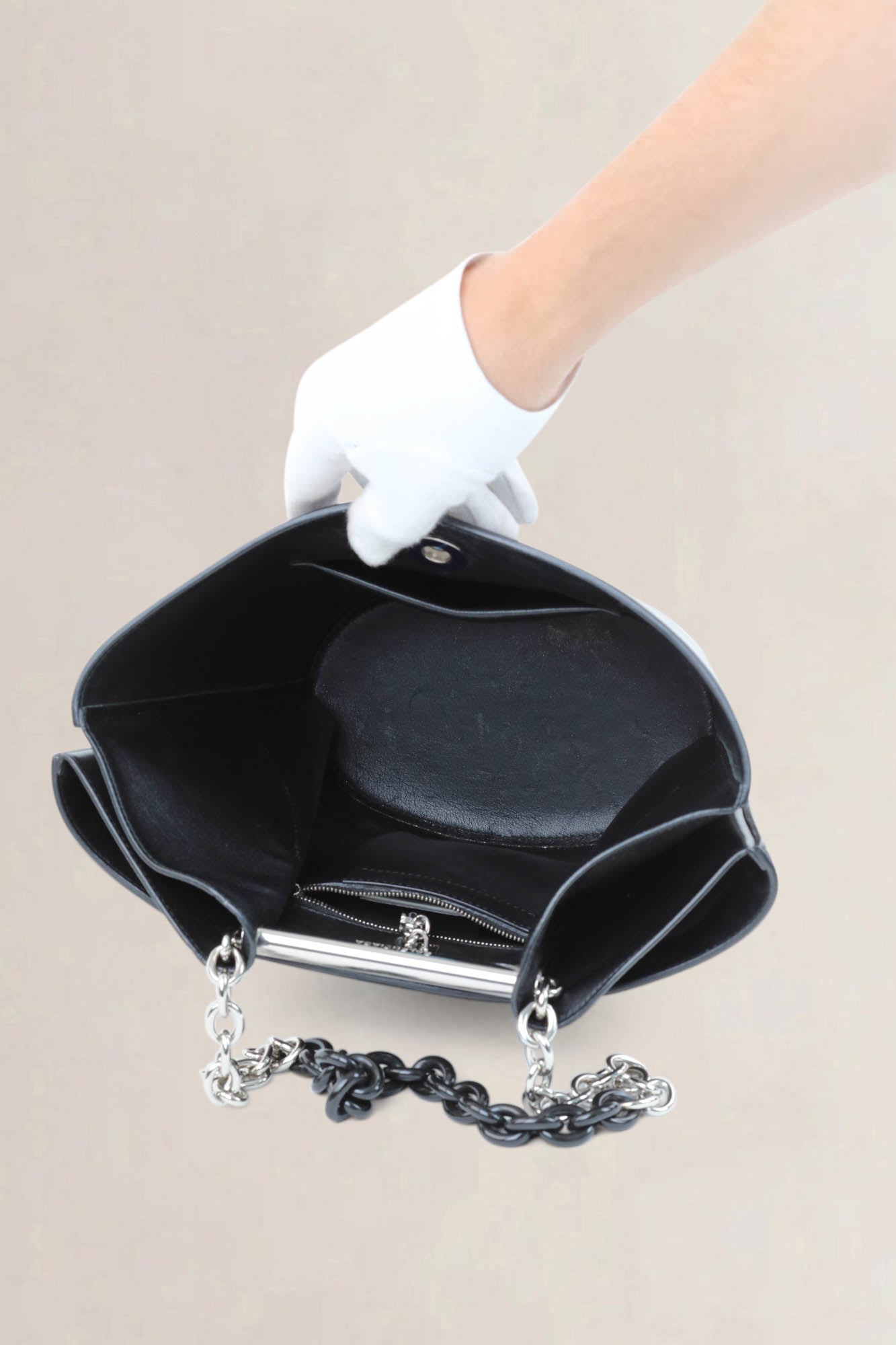 Black Bucket Bag