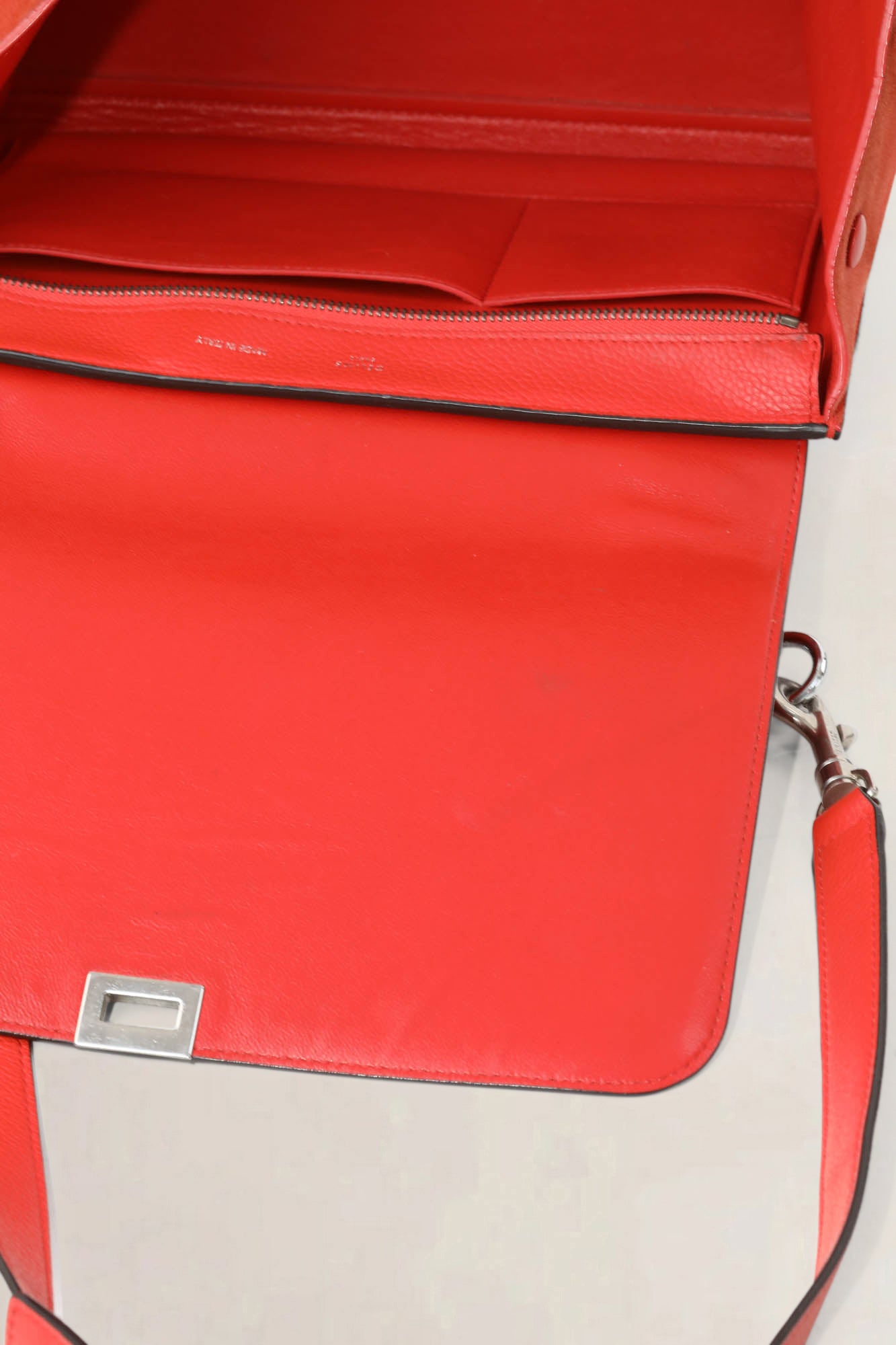 Coral Trapeze Shoulder Bag