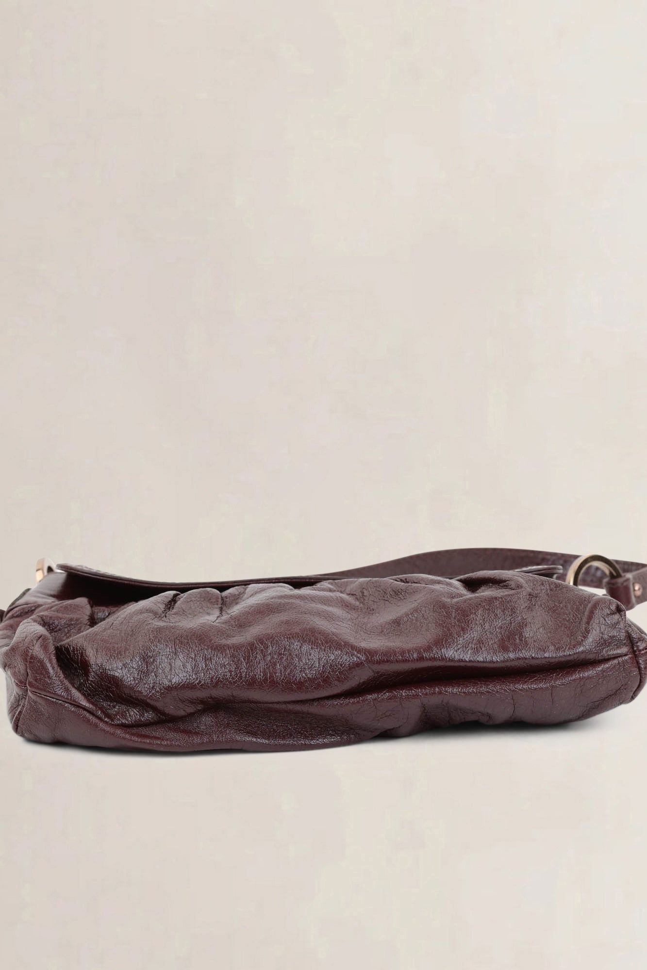 Fendi Dark Burgundy Shoulder Bag
