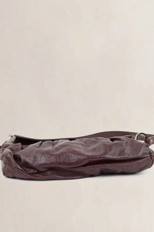 Fendi Dark Burgundy Shoulder Bag