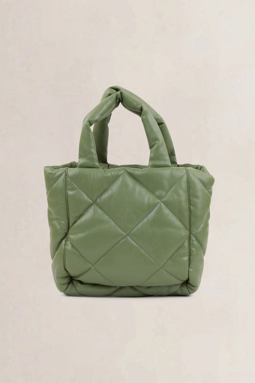 Stand Studio Green Rosanne Diamond Bag