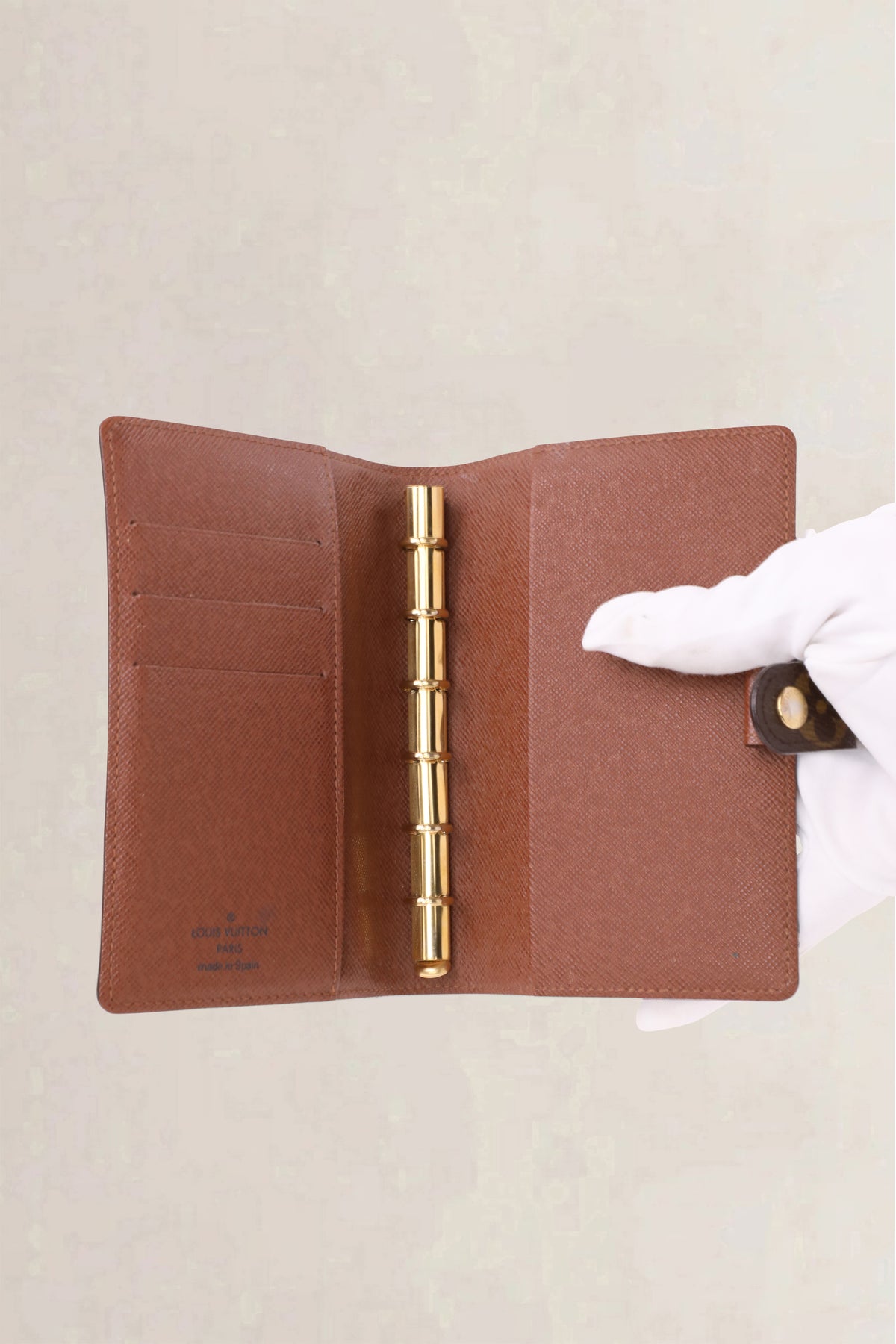 Louis Vuitton Monogram Small Ring Agenda PM Cover