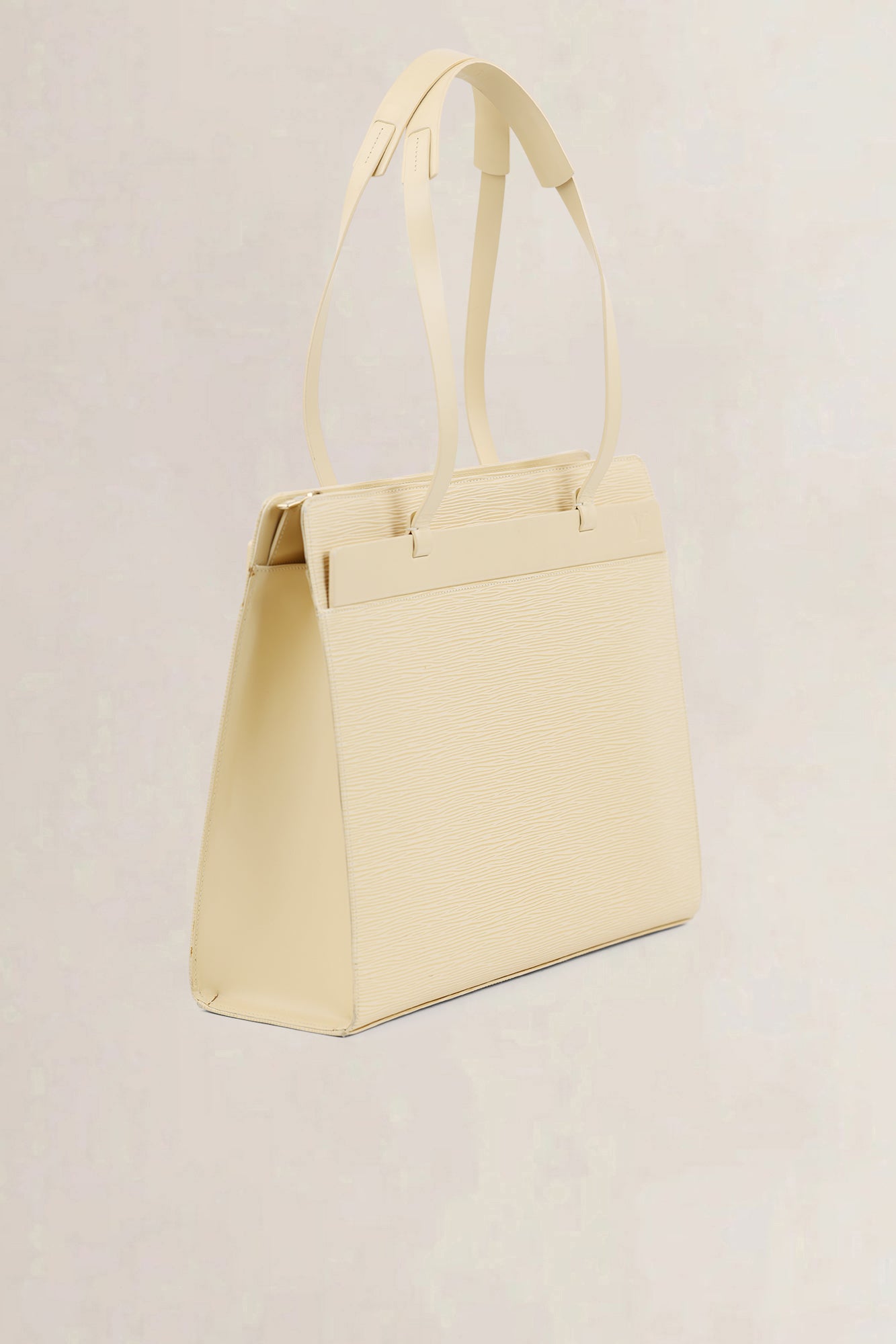 Yellow Epi Croisette Shoulder Bag