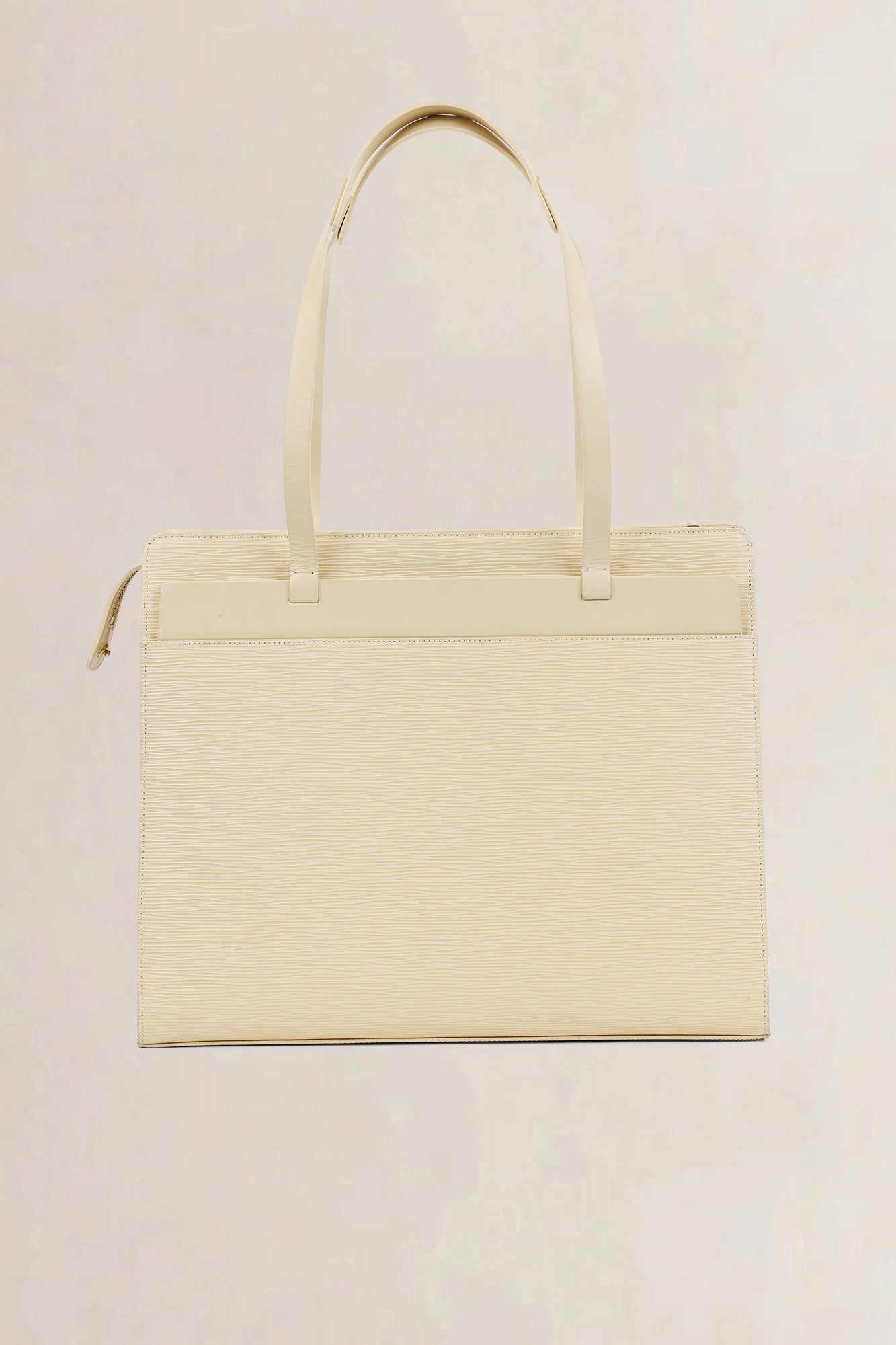 Yellow Epi Croisette Shoulder Bag