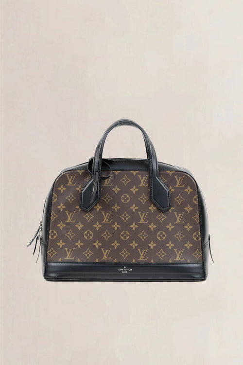 Louis Vuitton Damier Ebene Dora Top Handle Bag