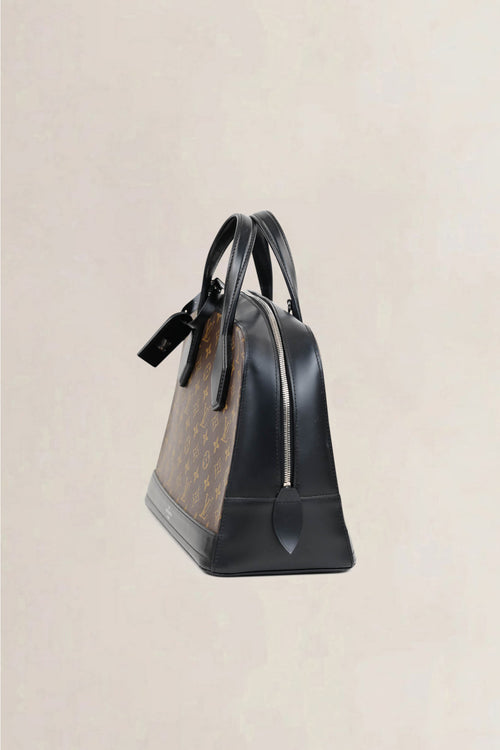 Louis Vuitton Damier Ebene Dora Top Handle Bag
