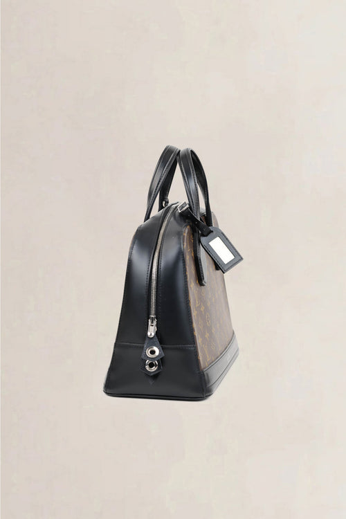 Louis Vuitton Damier Ebene Dora Top Handle Bag