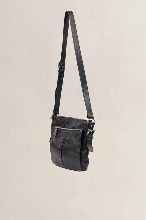 Prada Black Leather Crossbody Bag
