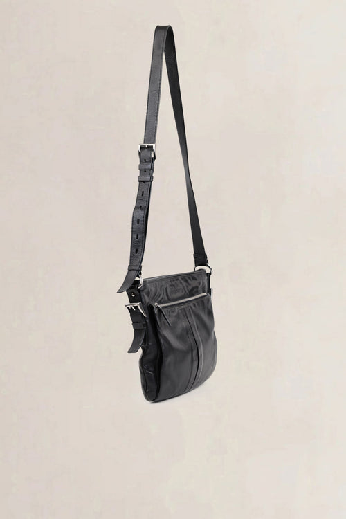 Prada Black Leather Crossbody Bag
