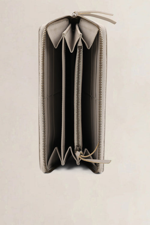 Balenciaga Beige Blackout Flap Wallet