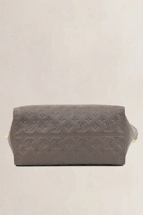 Louis Vuitton Taupe Lumineuse Empreinte Monogram Shoulder Bag