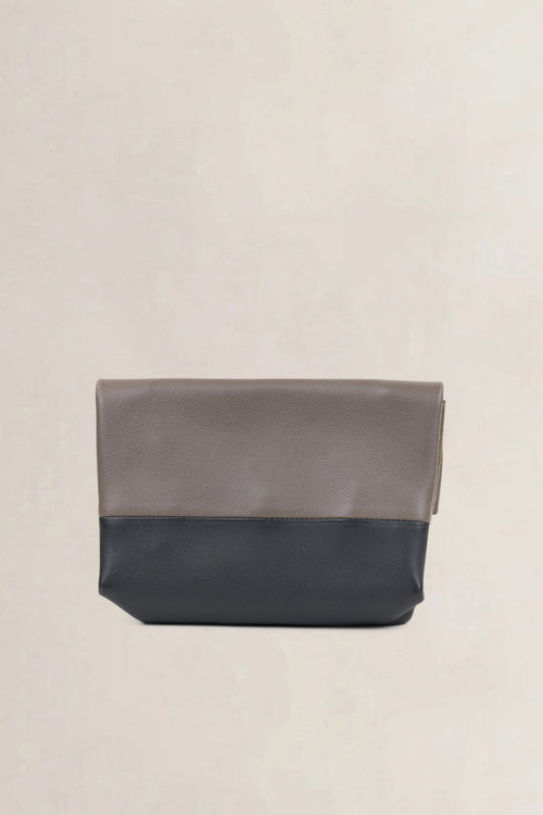 Céline Taupe/Charcoal All Soft Shoulder Bag