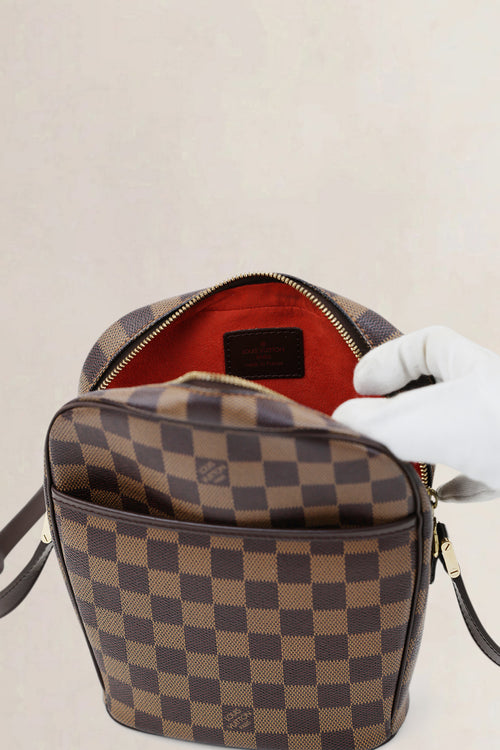 Louis Vuitton Ipanema Damier Ebene Crossbody Bag
