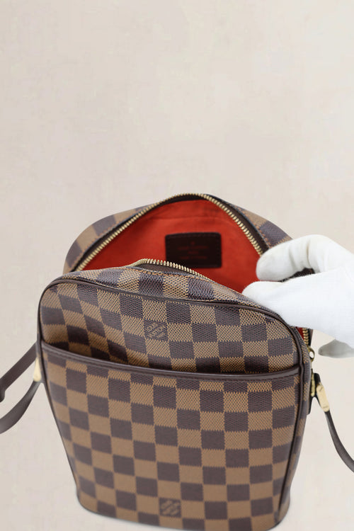 Louis Vuitton Ipanema Damier Ebene Crossbody Bag