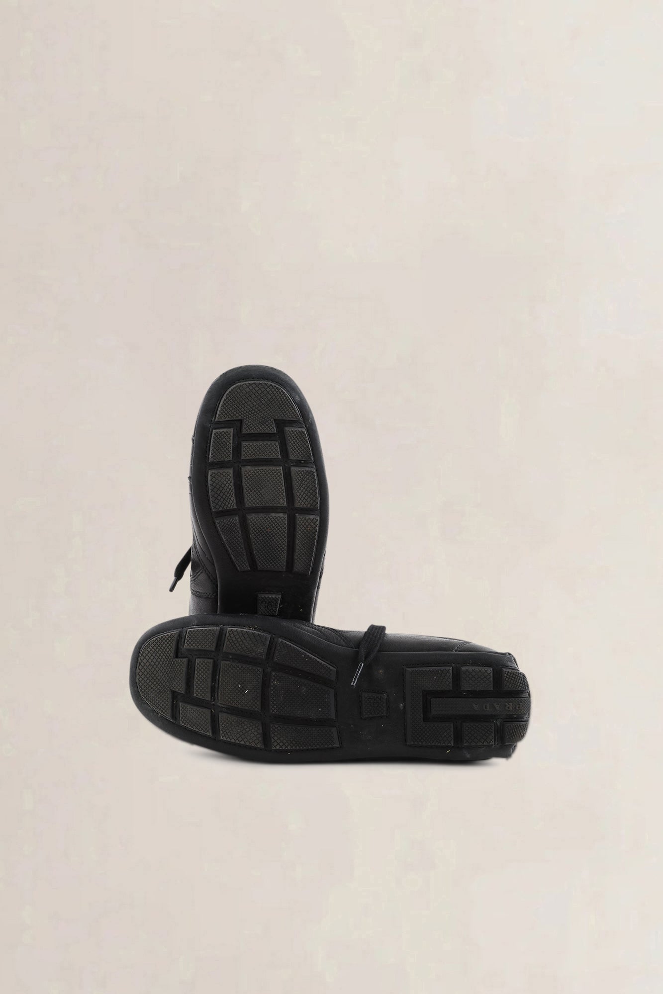 Prada Black Monte Carlo Re-Edition Nappa Leather Sneakers
