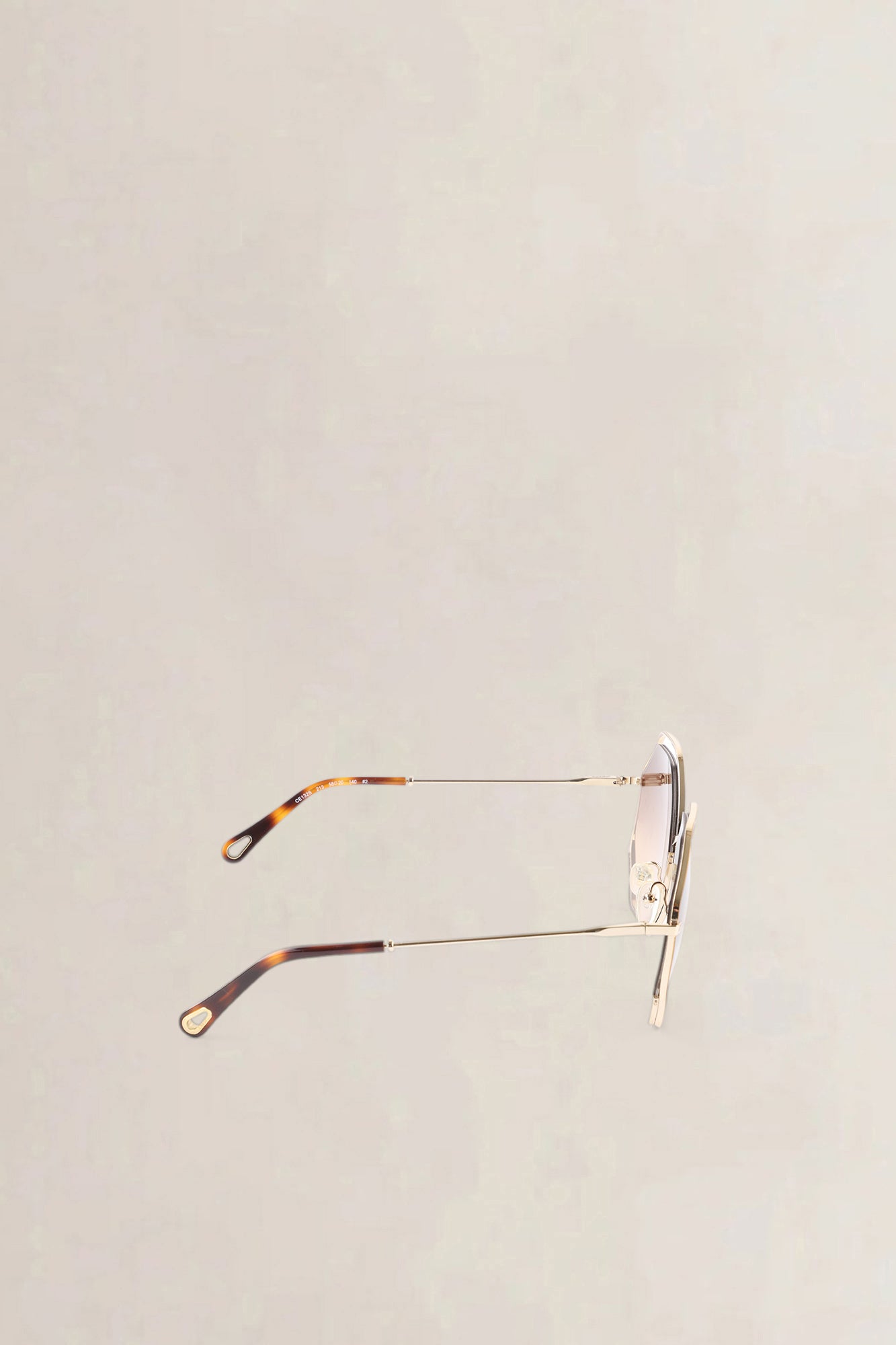 Chloé Poppy Havana Hexagonal Sunglasses — preloved