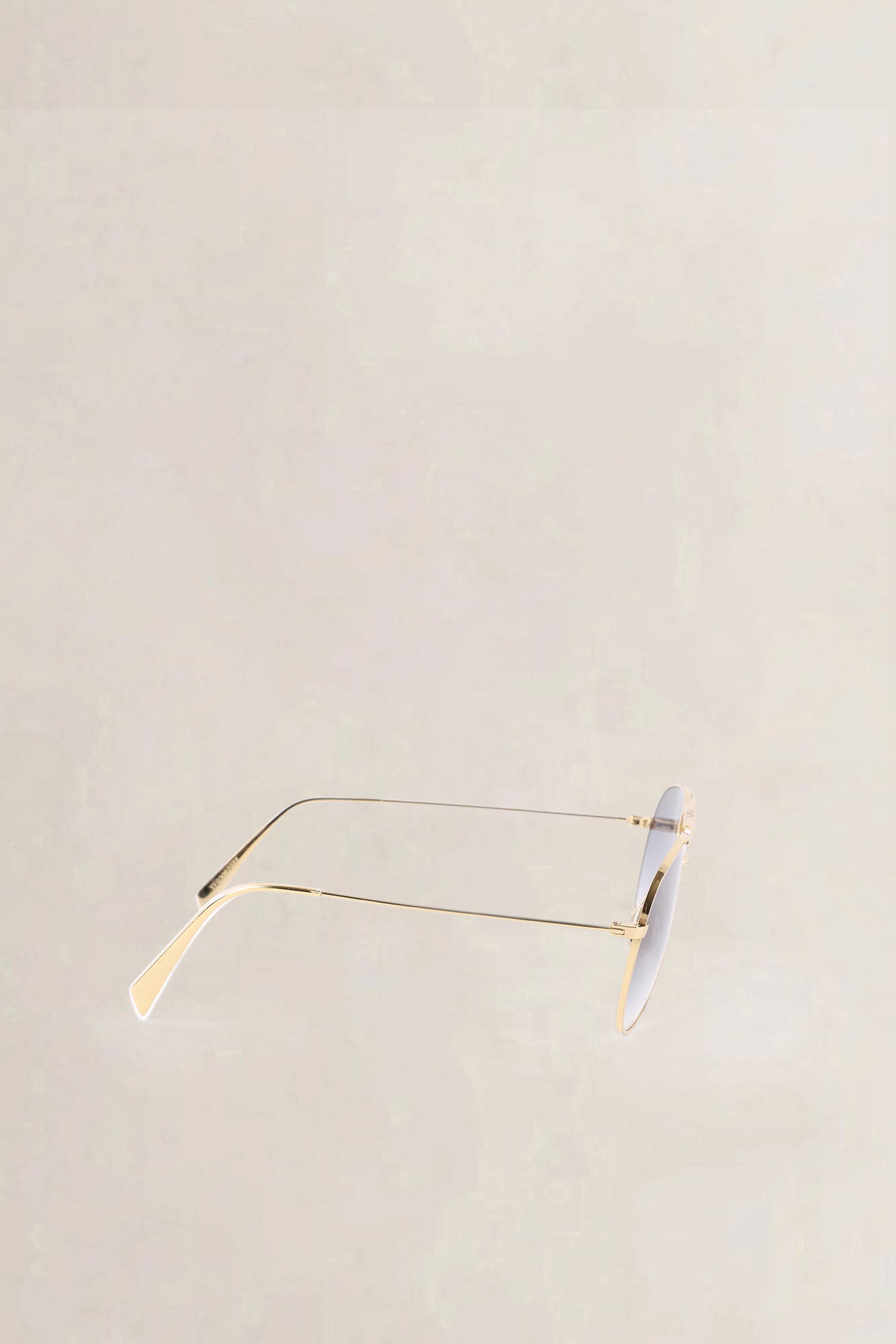 Celine Gold-Tone Aviator Sunglasses