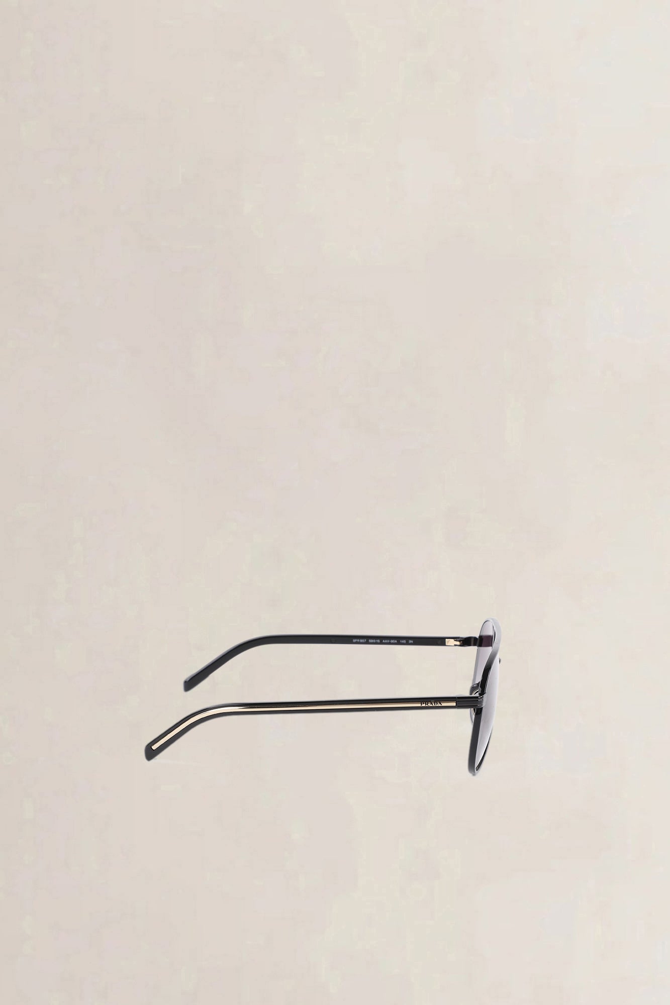 Prada Black Aviator Sunglasses