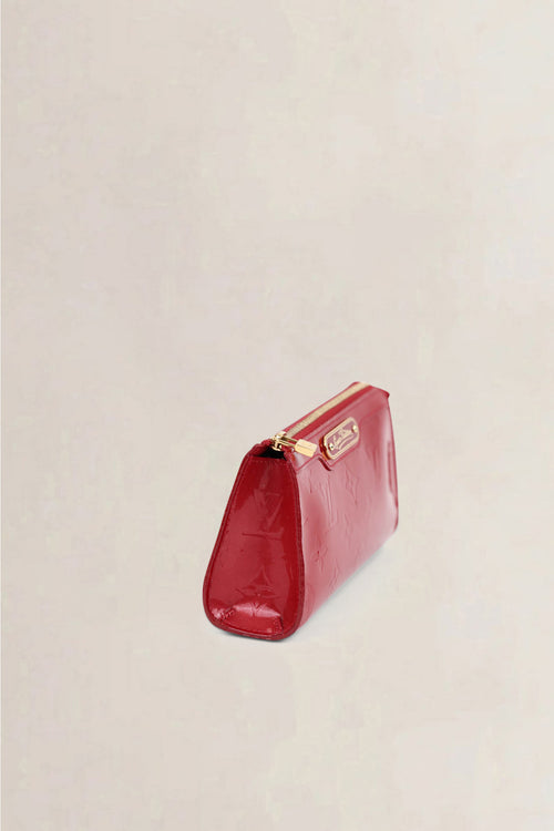 Louis Vuitton Pomme D'Amour Patent Leather Pouch