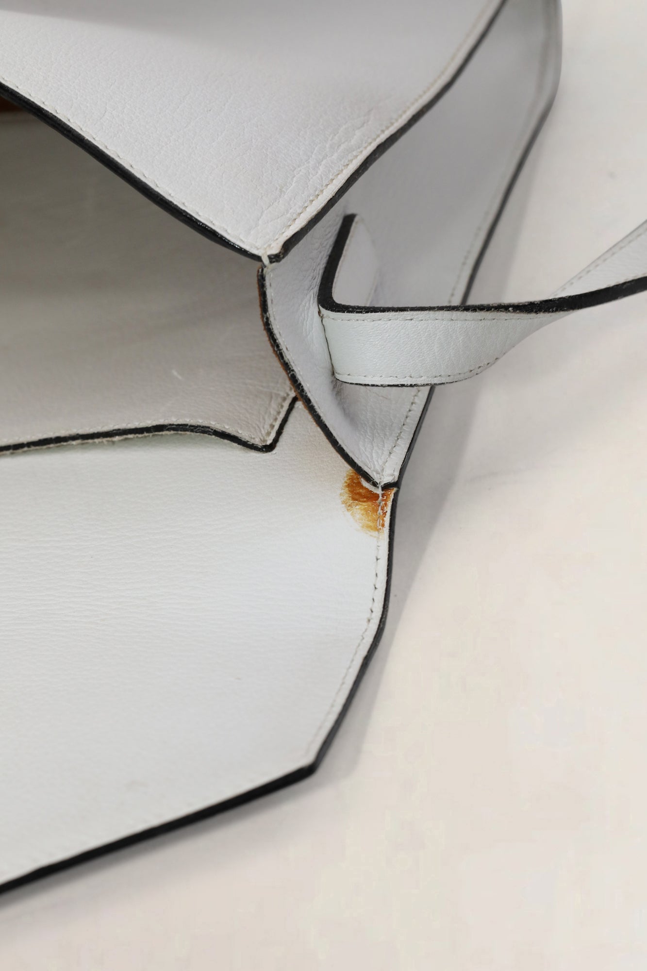 Sac bandoulière Delvaux Romeo blanc