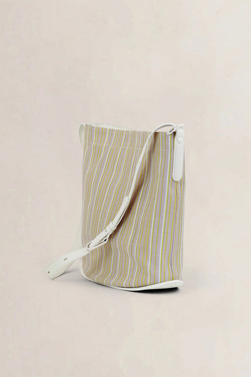 Delvaux Pin Rainbow Toile De Cuir Allure Crossbody Bag
