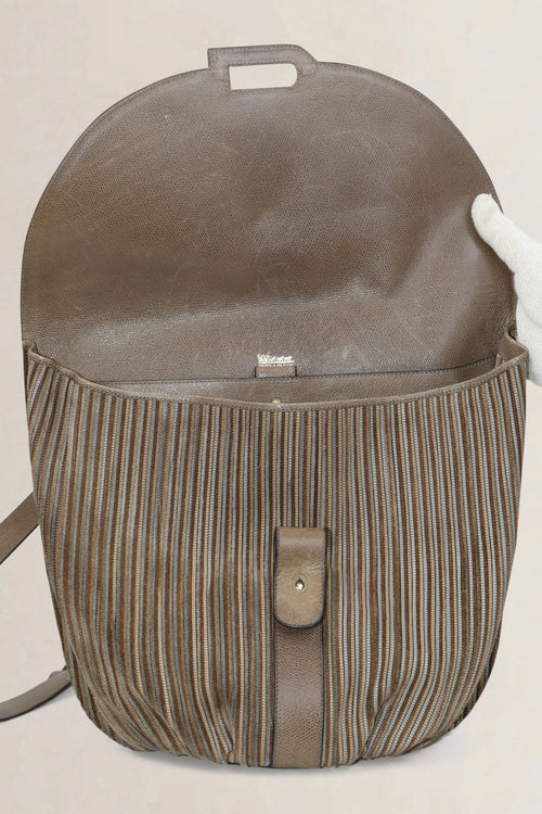 Brown Toile De Cuir Listrac GM Crossbody Bag