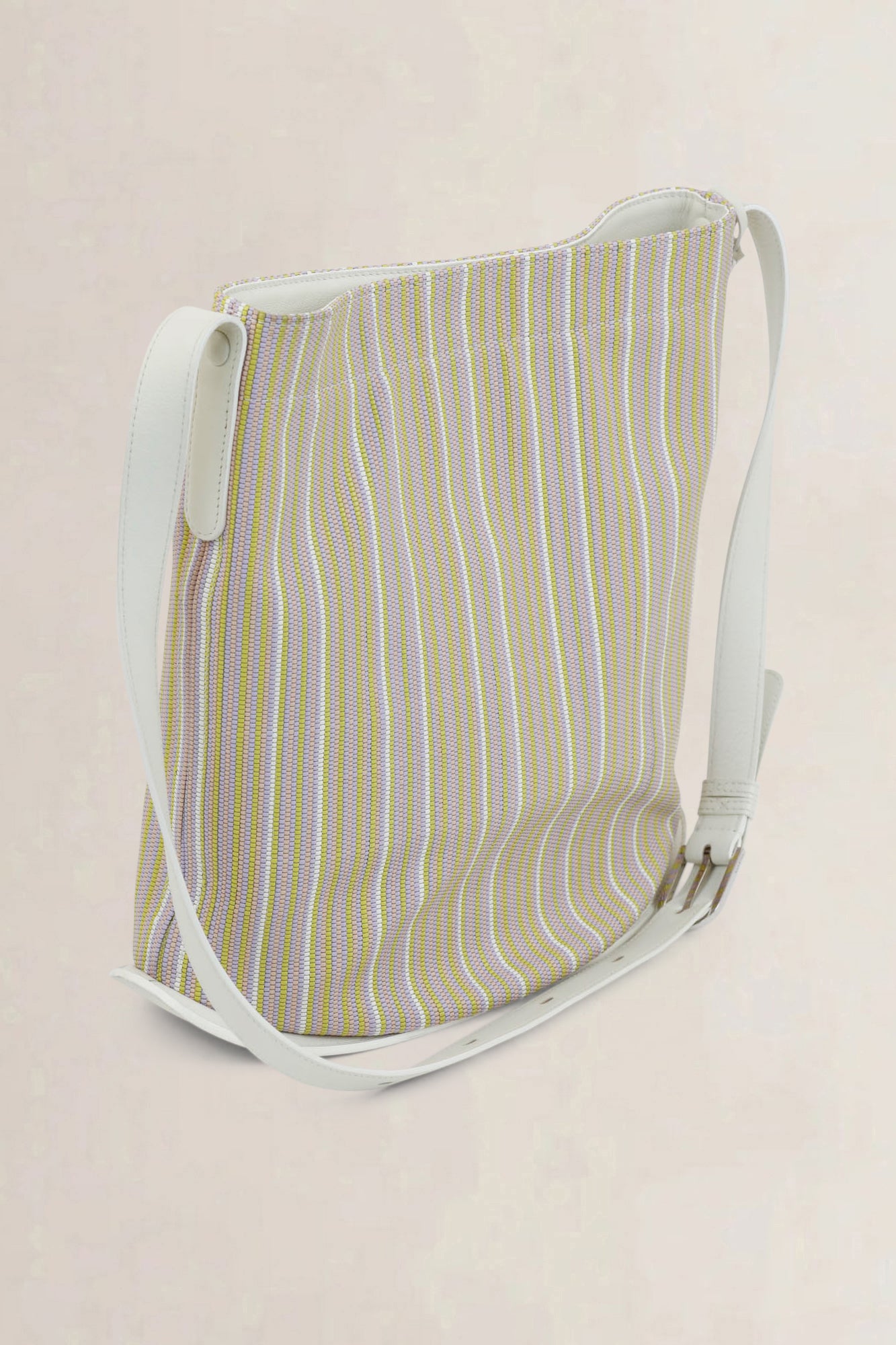 Delvaux Pin Rainbow Toile De Cuir Allure Crossbody Bag