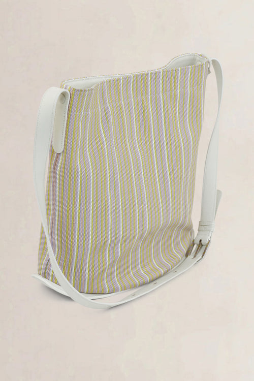 Delvaux Pin Rainbow Toile De Cuir Allure Crossbody Bag
