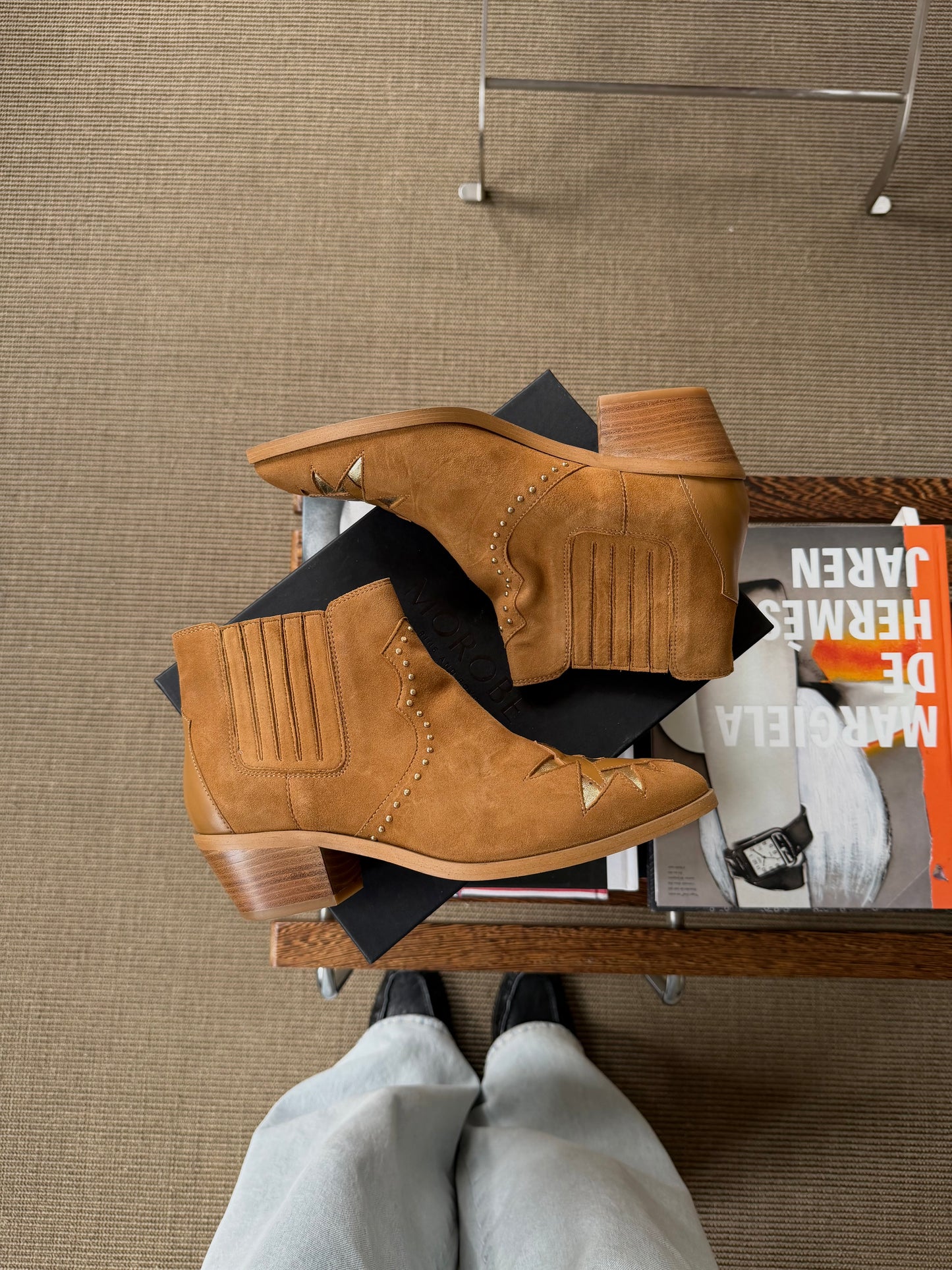 Morobe Brown Suède Boots