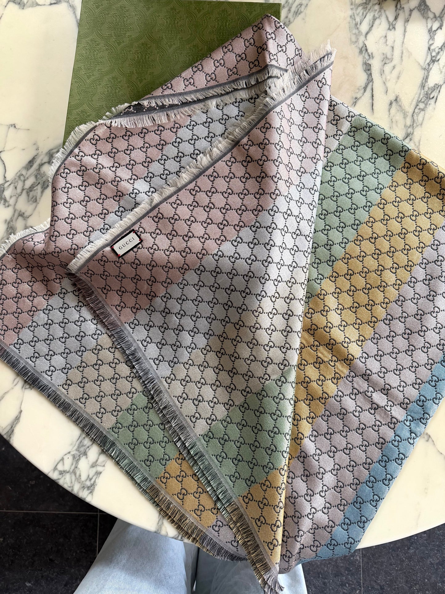 Gucci Multicolour Wool Scarf