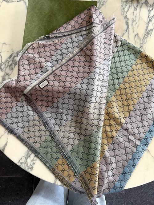 Gucci Multicolour Wool Scarf