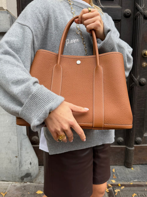 Hermès Garden Party 36 Gold Veau Negonda