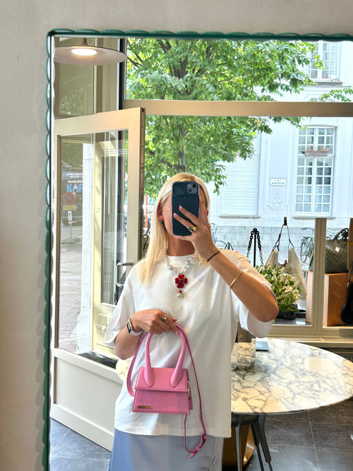 Jacquemus Light Pink Le Chiquito Moyen Crossbody Bag