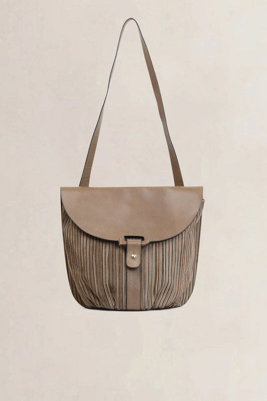 Brown Toile De Cuir Listrac GM Crossbody Bag