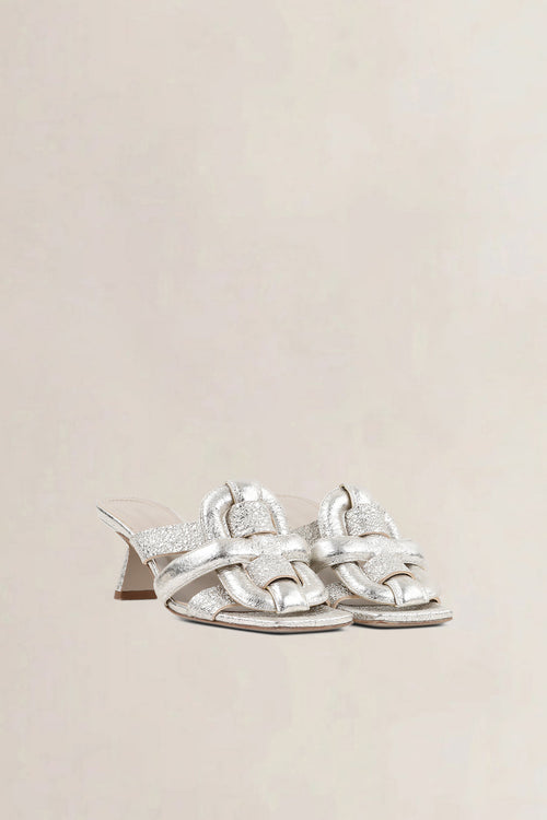 Morobé Silver Romy Sandals