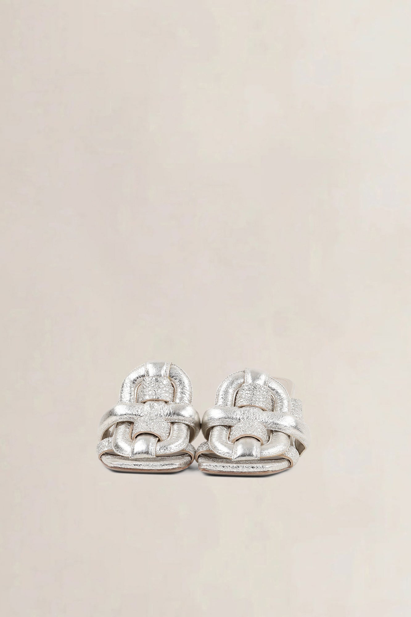 Morobé Silver Romy Sandals
