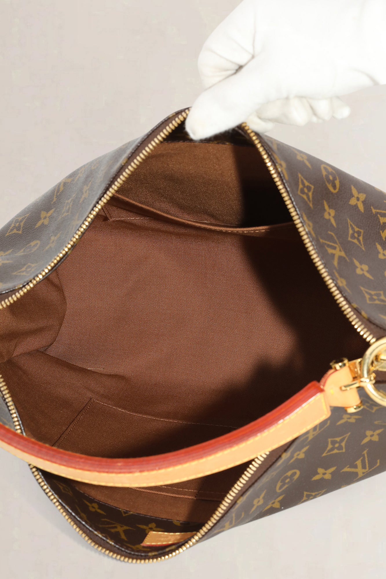 Louis Vuitton Brown Monogram Sully MM Shoulder Bag