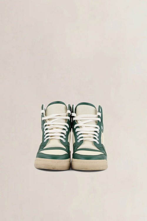 Saint Laurent Green High Top Sneakers