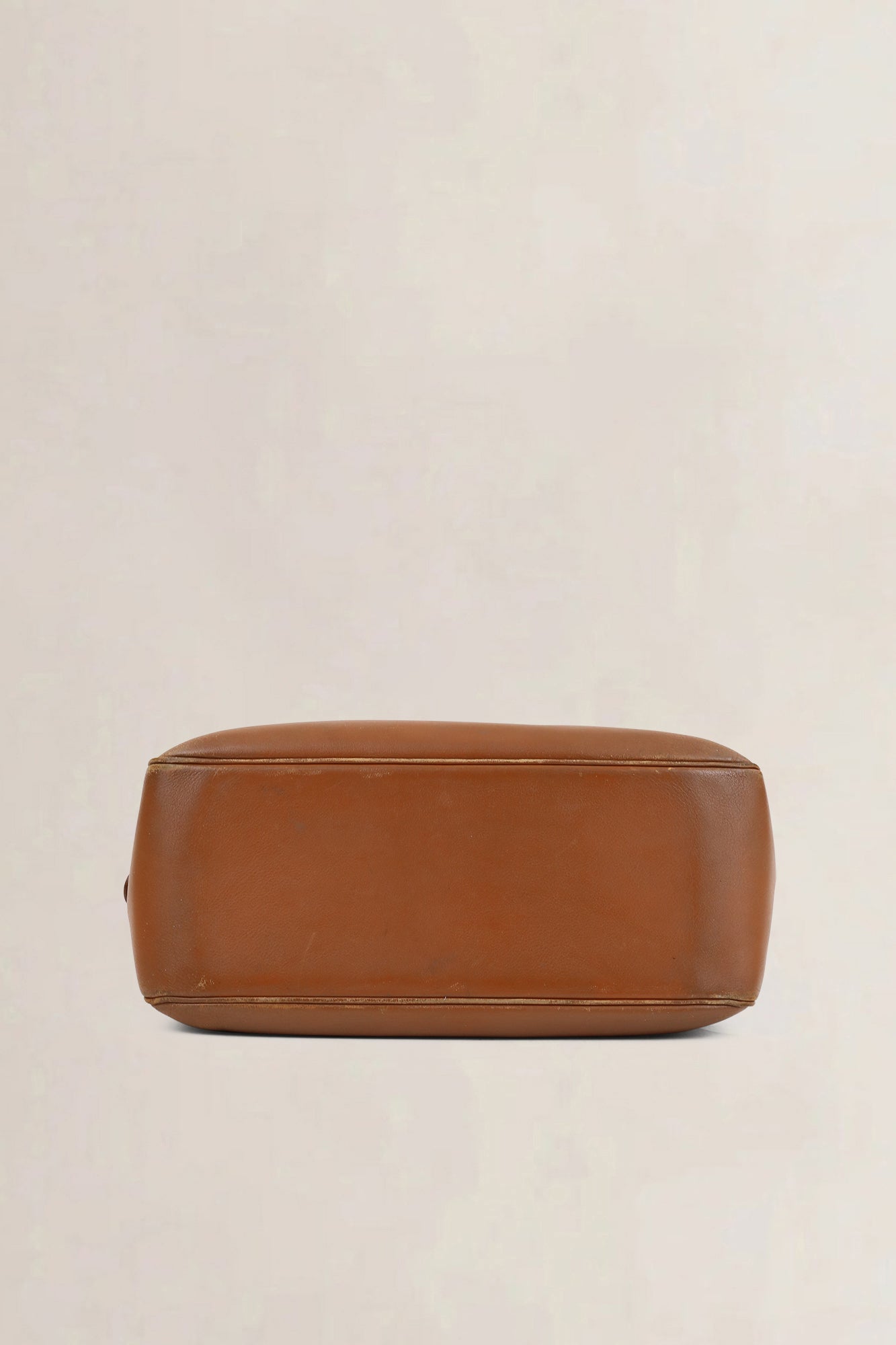 Delvaux Camel Parole Top Handle Bag