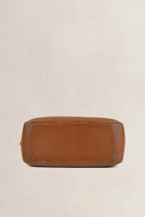 Delvaux Camel Parole Top Handle Bag