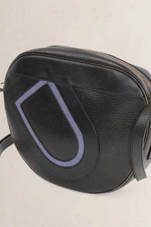 Delvaux Black Sebardeur PM Crossbody Bag